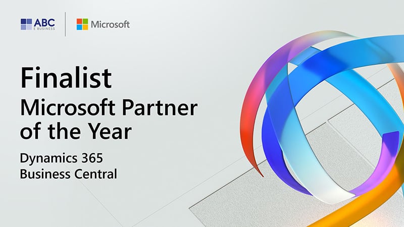 ABC E BUSINESS partner of the year finalist dynamics 365 business central